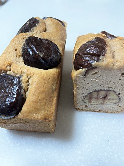 ラズベリーのパウンドケーキ